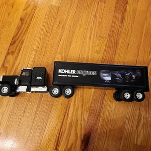 DIE CAST ERTL KOHLER ENGINES PETERBILT SEMITRUCK TRAILER DEALER PROMOTINAL RARE - Picture 1 of 12