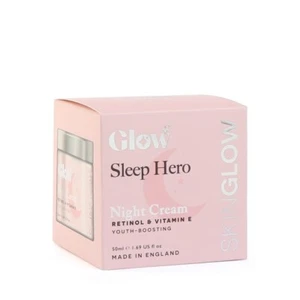 2x Skin Glow Sleep Hero Night Cream Retinol & Vitamin E Youth Boosting 50ml - Picture 1 of 3