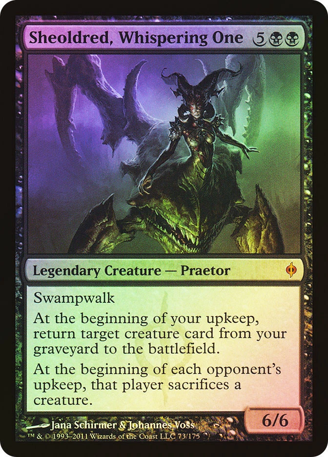 MTG FOIL Sheoldred, Whispering One  - New Phyrexia #73 - Image 1 of 1