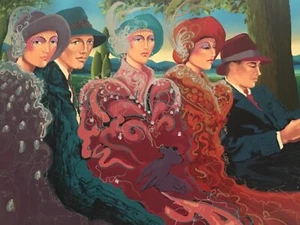 Otto Aguiar Serigraphie 30x40 - Bild 1 von 5