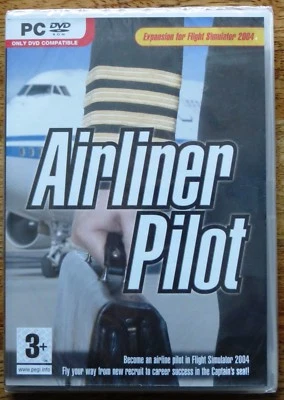 Airliner Pilot: Add-On for FS 2004 (PC DVD-ROM) - NEW & FACTORY SEALED - Image 1 of 2