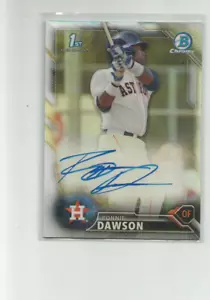 2016 Bowman Chrome Draft Draft Pick Auto Refractors #CDARD Ronnie Dawson 074/499 - Picture 1 of 2