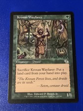 MTG Krosan Wayfarer Judgment 123/143 Regular Common