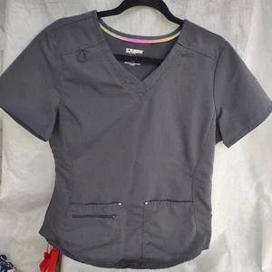 Womens Scrubstar Premium Ultimate Criss-Cross V-Neck Top Medium style#WM900A - Picture 1 of 9