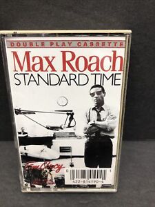 MAX ROACH: Standard Time 1984 VINTAGE DOUBLE PLAY KASETA JAZZ RZADKA TAŚMA!!!