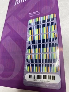 Jamberry Lunar Landing Matte A680 Full Sheet Retired Design Free Shipping - Picture 1 of 3