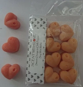 Pack Of 8 Handmade Sweet Orange & Chilli Pepper Soy Wax Melts - Picture 1 of 1