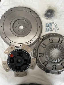 FORD PINTO/BRISCA UPRATED COMPLETE PADDLE CLUTCH KIT & LIGHTENED FLYWHEEL 215mm - Picture 1 of 6