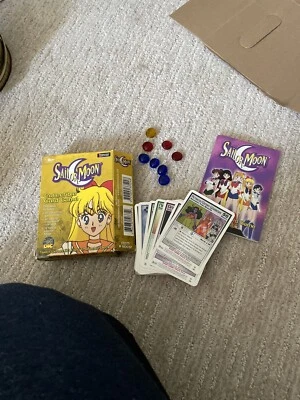 Jogo de cartas colecionável Sailor Moon deck inicial introdutório DART 2000 vintage - Imagem 1 de 4
