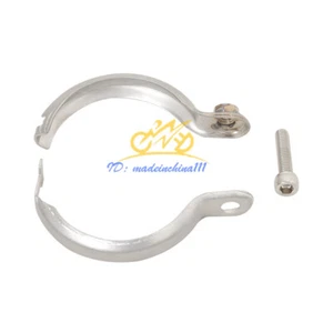 Modified Connect Pipe Exhaust Clamp Fixing Buckle Stainless For Duke 690 790 890 - Picture 1 of 6