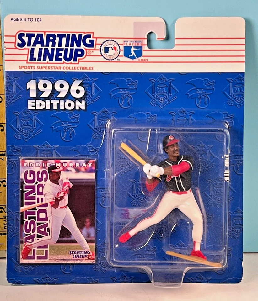 1996 Starting Lineup Extended Series Baseball Action Figure: EDDIE MURRAY🔥 - Image 1 of 3