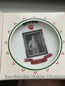 Vintage Sturm Ruger Firearms 45th Anniversary Christmas Ornament NIB - Picture 1 of 5