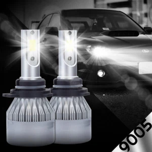 1500W 225000LM CREE LED Headlight Kit 9005 HB3 High Beam 6000K White Bulbs Power - Picture 1 of 12