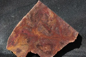 S-382  ~  3.2oz Rare Flame Agate ~ Brazil - Picture 1 of 12