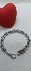 Bracciale Maglia Anelli Argento 925/1000 Rodiato cm 20 da Donna EXPLOIT - Foto 1 di 4