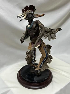 Franklin Mint “Spirit Of The Horsemen” Native American Bronze Statue, RF Murphy - Picture 1 of 5