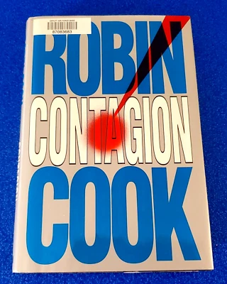 CONTAGION BY: ROBIN COOK HARDCOVER THRILLER SUSPENSE FICTION NOVEL FREE SHIPPING - Image 1 of 4