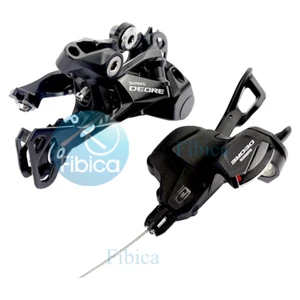 NEW SHIMANO DEORE M6000 10-SPEED RIGHT SHIFTER+REAR DERAILLEUR SGS GROUPSET - Picture 1 of 1