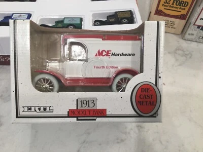 ERTL 1992 1:25 1913 Modelo T Bloqueo Banco de Monedas Diecast Foto 1 de 3