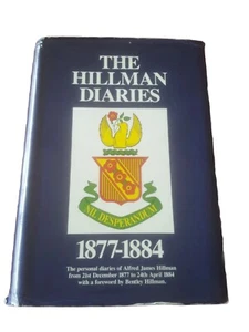 The Hillman Diaries 1877-1884 Diaries of Maj Alfred Hillman Perth City Surveyor - Bild 1 von 6