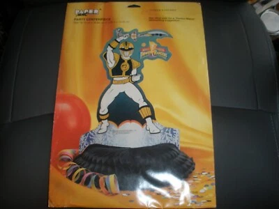 NUEVO Centro de mesa de fiesta de arte en papel POWER RANGERS 7,37" x 13,25" Foto 1 de 2