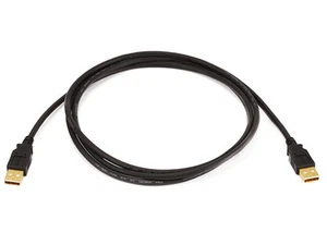 6ft USB 2.0 A Male to A Male 28/24AWG Cable (Gold Plated)   5443 - Picture 1 of 1