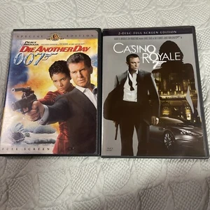 2 James Bond Movie DVD Lot:Die Another Day And Casino Royale Both 2 Disc Sets - Picture 1 of 6