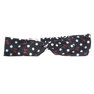 NEW - DISNEY THE DRESS SHOP MINNIE MOUSE HAIR BOW TURBAN HAIR BAND - Picture 1 of 6