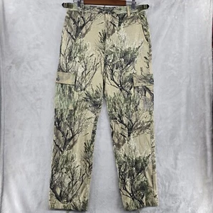 Cabelas Mossy Oak Seclusion 3D Mesh Pants Hinting Camo Mens Medium X 32 VTG - Picture 1 of 10