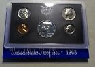 1968 S Us Mint Gem Proof Set 5 Coin Complete Ogp with 40% Silver Kennedy Coins