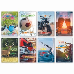 Geburtstag – 100-er Kasten Geburtstag - Glückwunschkarten im Format 25,5 x 38,5 - Bild 1 von 1