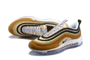 Nike Air Max 97 UK 7.5 EUR 42 Brown/Black-Elemental Gold 921826 201 - Picture 1 of 5