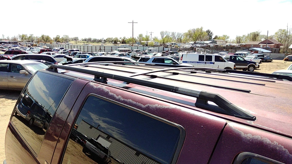 Portaequipajes GMC Yukon 1999 barras transversales solo techo OEM Foto 1 de 4