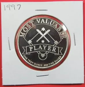1997 MVP The Associates 1 oz. .999 silver round Mint - Picture 1 of 2