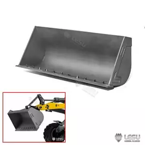 LESU Metal Bucket for 1:14 RC Hydraulic Loader AT1050 MCL8 Radio Control Truck - Picture 1 of 9