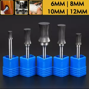 Rotary File Milling Burrs Carving Drill Bit U- Concave arc Type 6mmShank - Picture 1 of 11