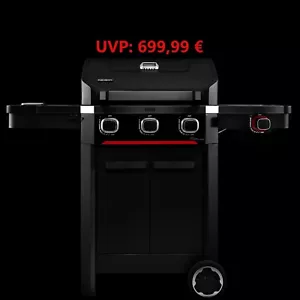 1199 HAMSON Mercury 3T 3+1 Gasgrill 3 Brenner Grill mit Seitenbrenner - Bild 1 von 10