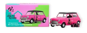 Tiny City Mini Cooper MK1 Art Car Squid Game 2 Circle ACG HK 2025 1:50 - Picture 1 of 1