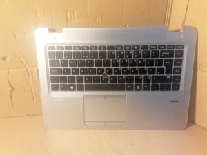 HP EliteBook 840 G3 UK Laptop Keyboard Palmrest Touchpad 6070B0883101 821173-001 - Picture 1 of 12