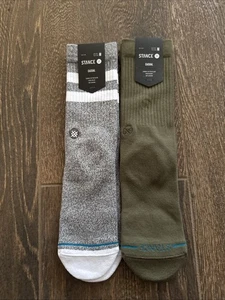 Calze Stance Casual Crew Rifugio Taglia: MEDIA 2 Pk - Foto 1 di 2