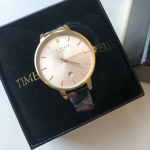 Ted Baker Kate Rose Gold Floral Watch TE15092001 New with Box - Picture 1 of 12