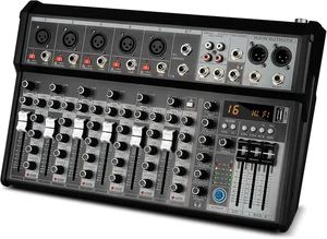 Mixer Audio Professionale, Sistema Di Mixer Audio a 4 Canali, Mixer Bluetooth DS - Foto 1 di 12