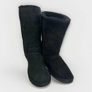 UGG Classic Tall II Women's Boots in Black. Women’s Size 8 Suede Water Resistant - Picture 1 of 13