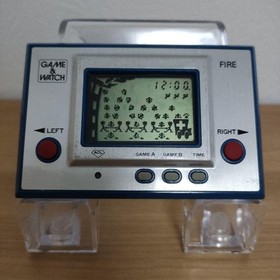 Nintendo Game & And Watch Fire tested very good free shipping