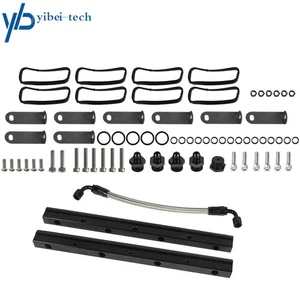 Billet Fuel Rail Kit For LS LS1 LS2 LS3 LS6 Aftermarket Intake Manifold Hardware - Bild 1 von 4