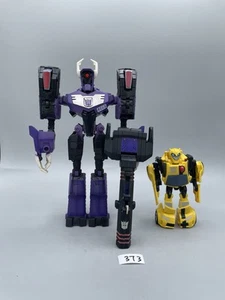 Transformers Animated The Battle Begins 2 Pack Shockwave vs Bumblebee Target - Picture 1 of 11