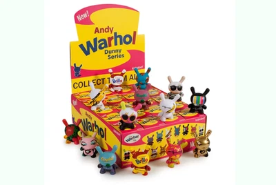 Kidrobot x ANDY WARHOL Dunny Mini Series 1 Factory SEALED Display Case Brand NEW - Image 1 of 3