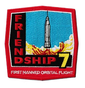 Kellogg's Müsli Premium NASA Mercury Friendship 7 gestickter Weltraum Patch - Bild 1 von 1