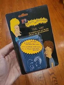 Vintage Beavis & Butt-Head 1993 MTV’s The Final Word Talk Voice Box NOS - Bild 1 von 3