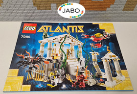 (OK O7/4) Lego Atlantis Building Instructions 7985 City of Atlantis